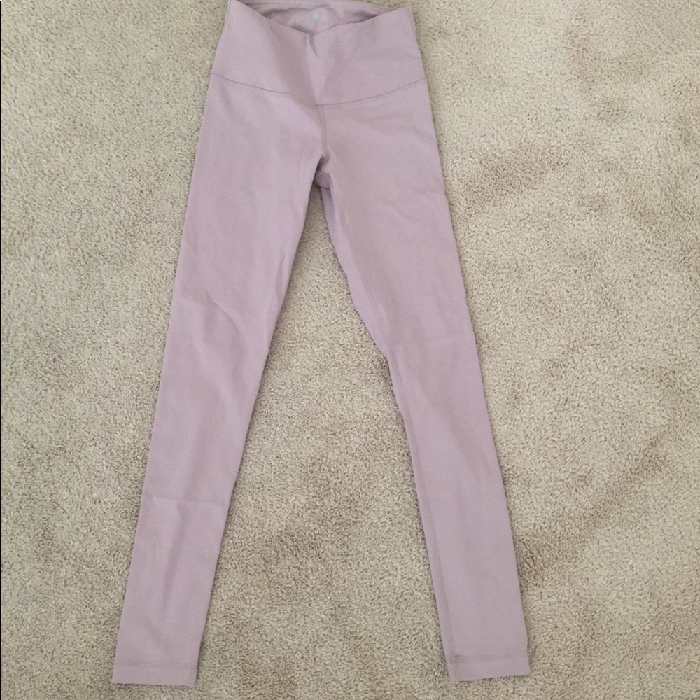 Light blush leggings, high waisted